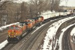 Z train cruises east through Westminster